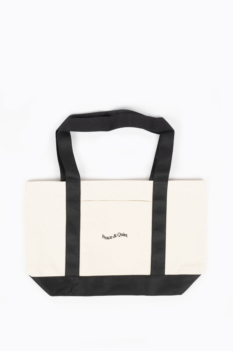 THE MUSEUM OF PEACE AND QUIET WORDMARK TOTE BAG BLACK – BLENDS