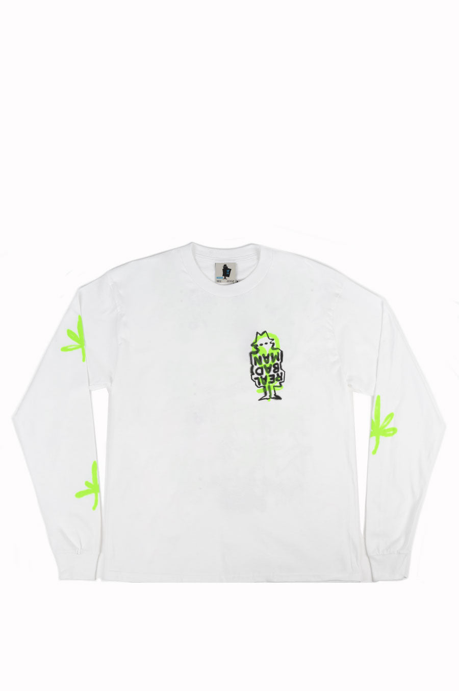 Real Bad Man + Gramicci Dude L/S Tee 'White' – Limited Edt