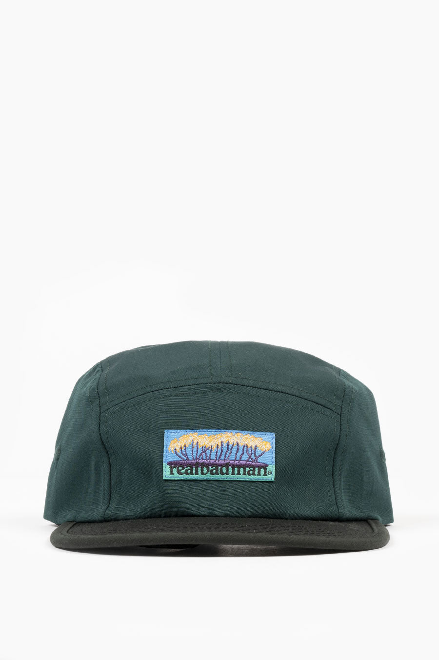 REAL BAD MAN ALOHAHAHA HIKING CAP BLUE – BLENDS