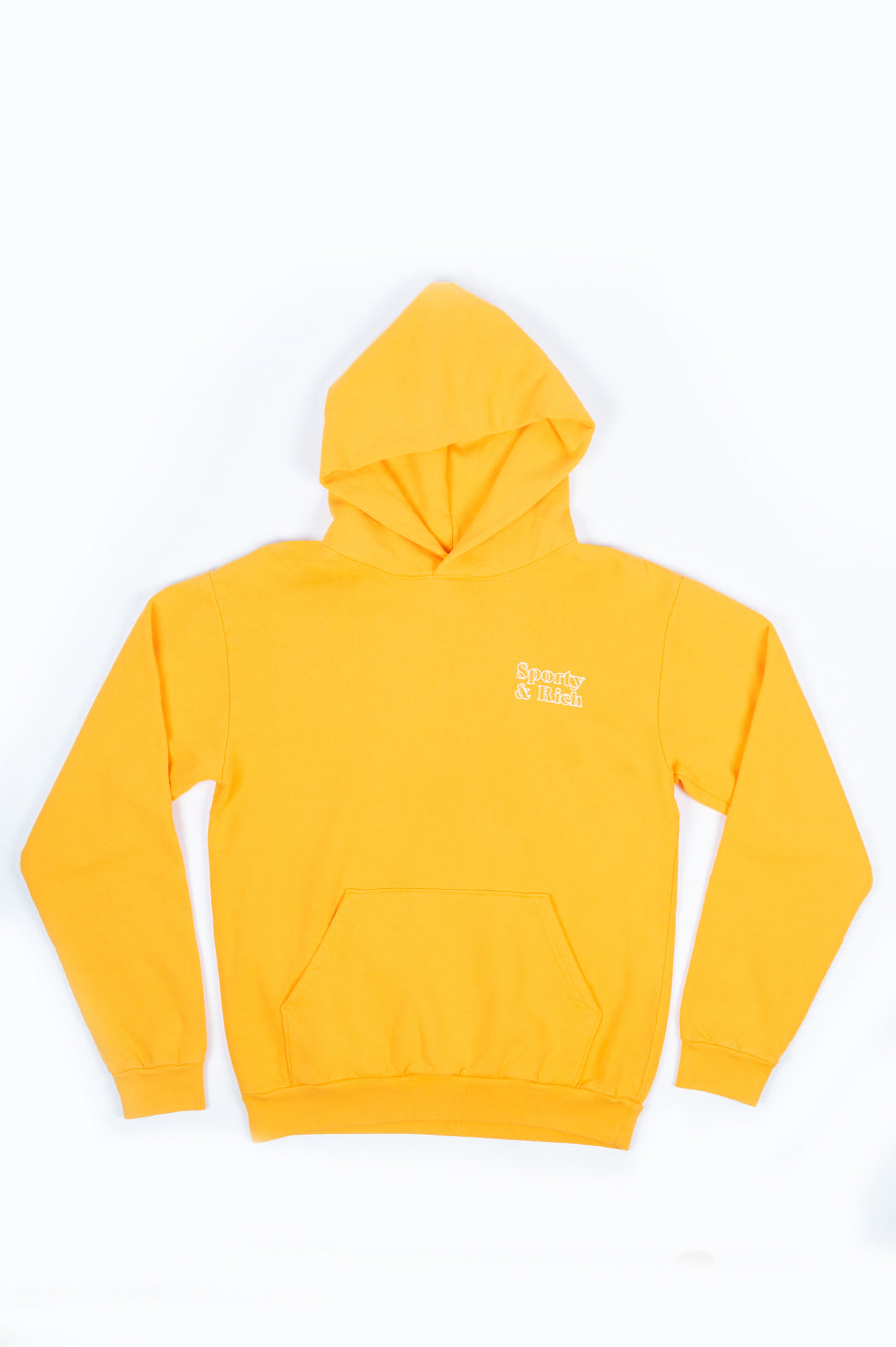 Blank yellow online hoodie