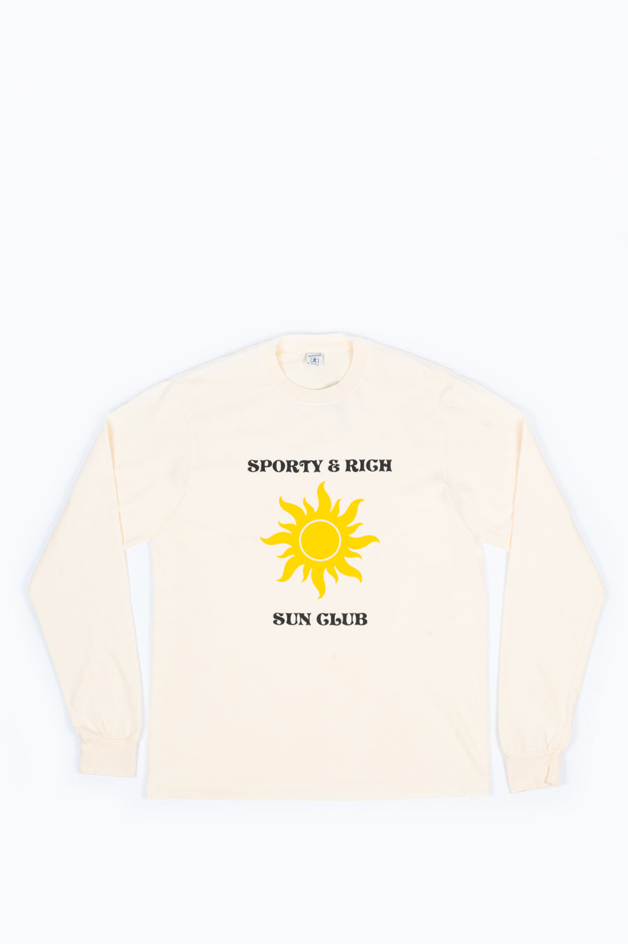 SPORTY AND RICH SUN CLUB LONG SLEEVE CREAM – BLENDS