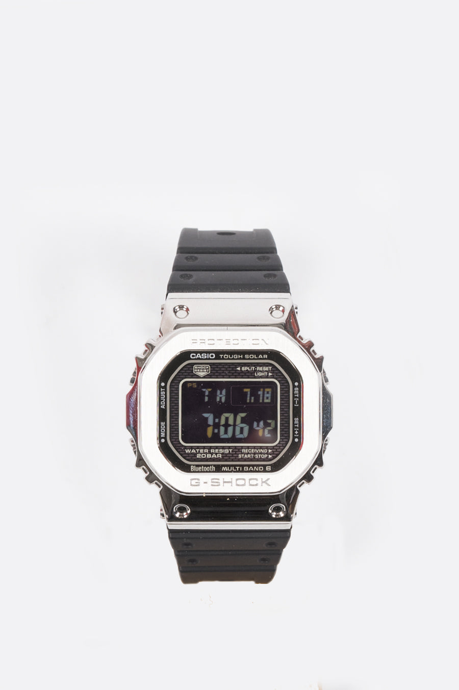 G-SHOCK GMWB5000-1 SILVER BLACK