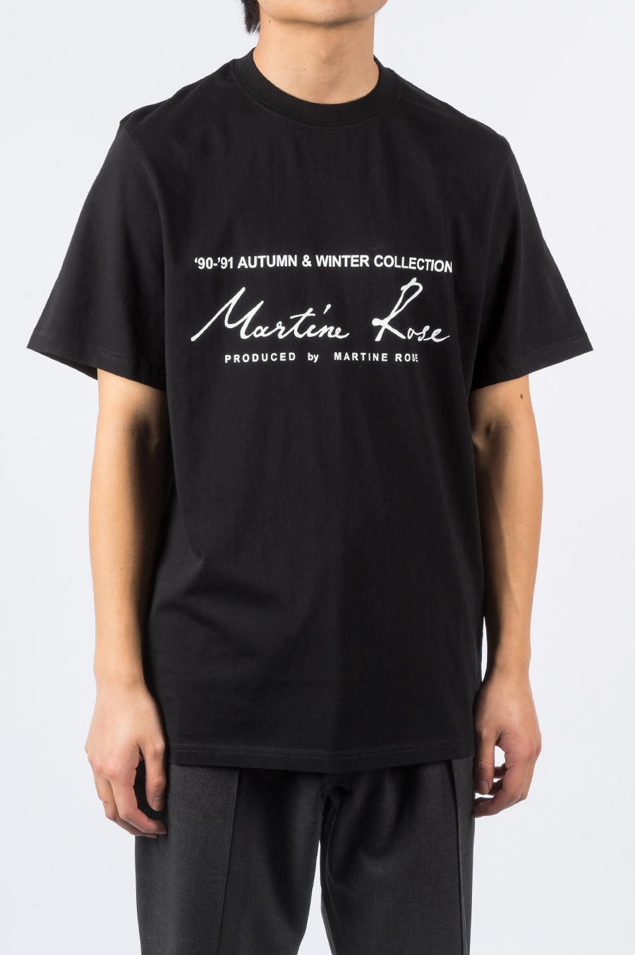 MARTINE ROSE CLASSIC SS SHIRT SS20 BLACK