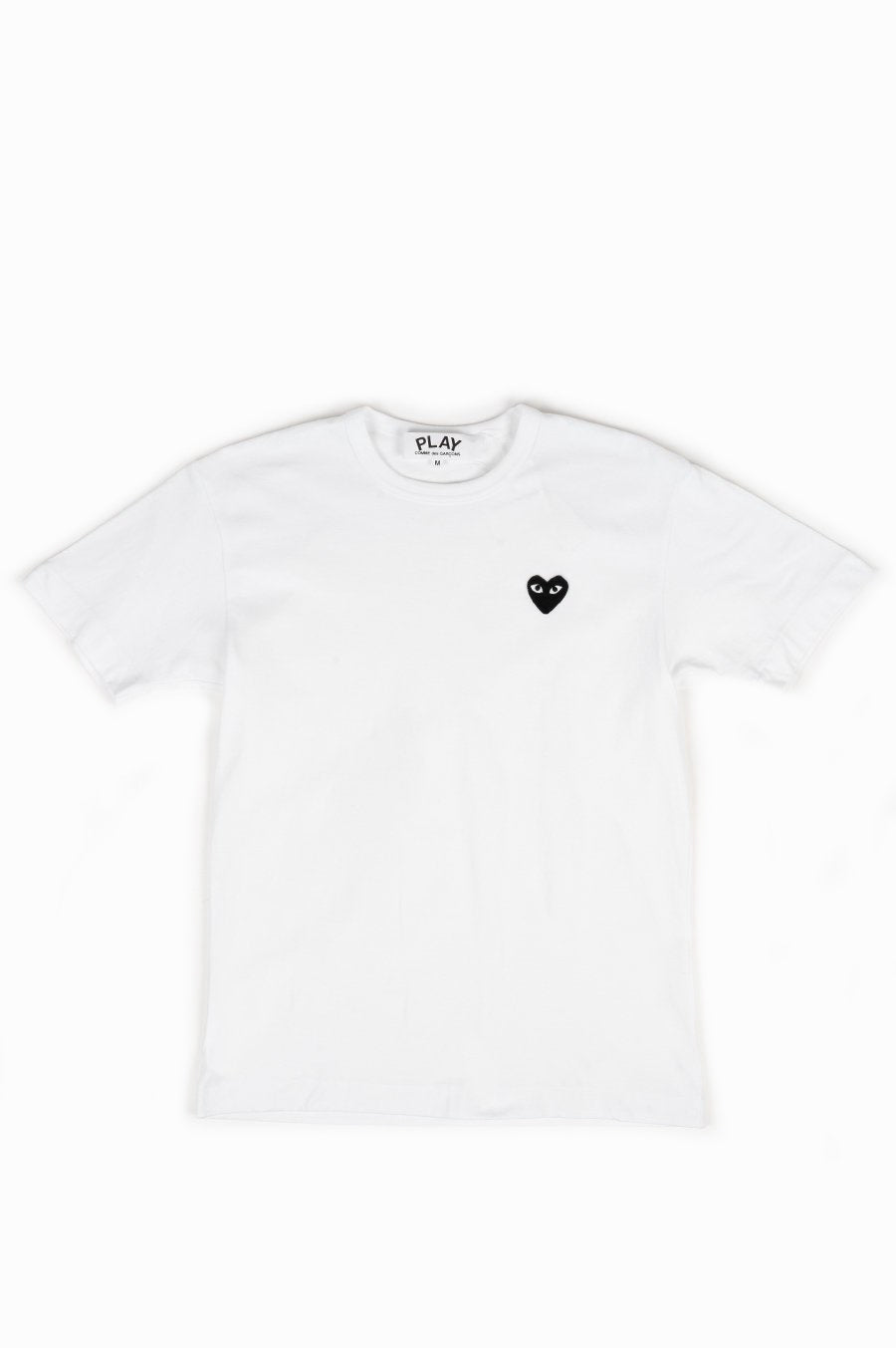COMME DES GARCONS PLAY SS WHITE BLACK –
