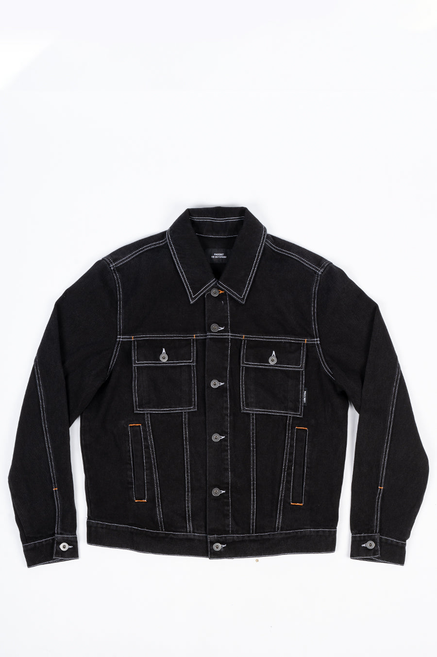 RASSVET 7 DENIM JACKET BLACK