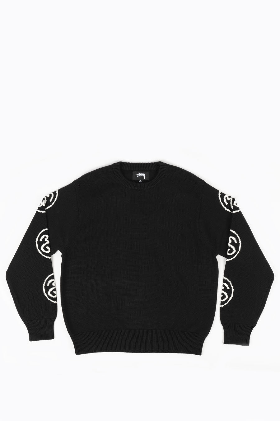 STUSSY SS-LINK SWEATER BLACK