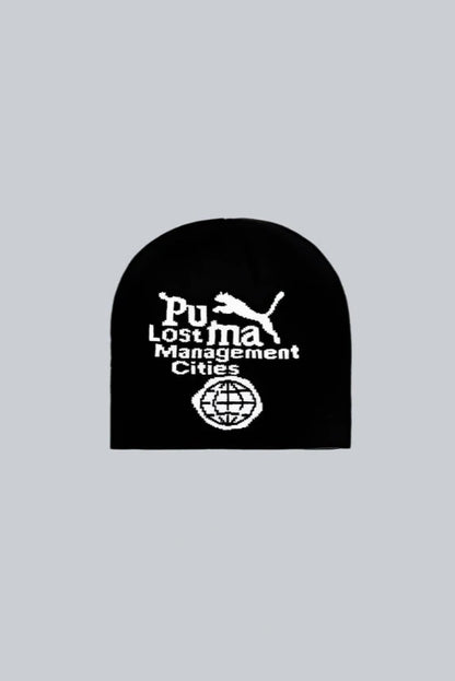 PUMA X LMC CUFFLESS BEANIE BLACK