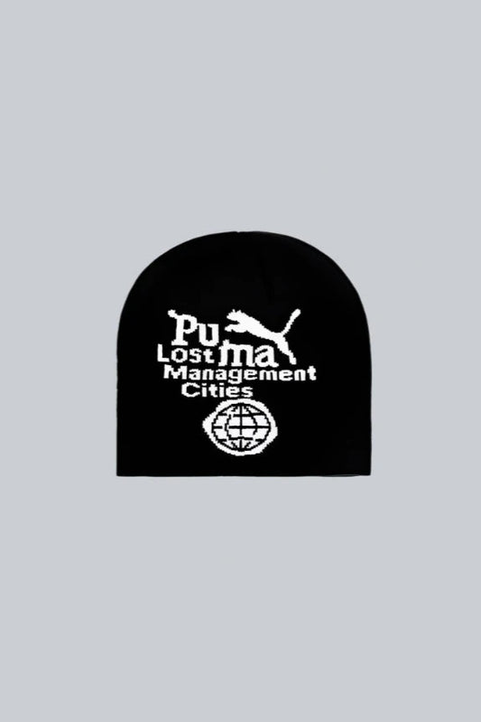 PUMA X LMC CUFFLESS BEANIE BLACK