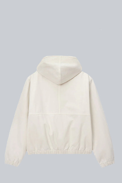 STUSSY CANVAS INSULATED WORK JACKET BONE