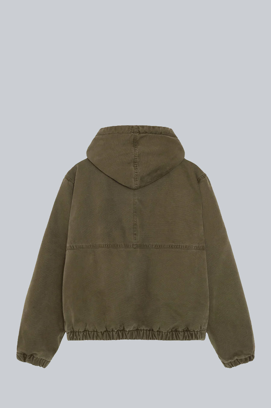 STUSSY CANVAS INSULATED WORK JACKET OLIVE