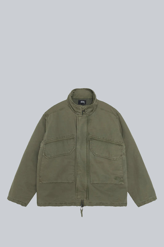 STUSSY INSULATED FIELD JACKET OLIVE