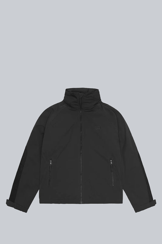 STUSSY SHORT MILITARY PARKA BLACK