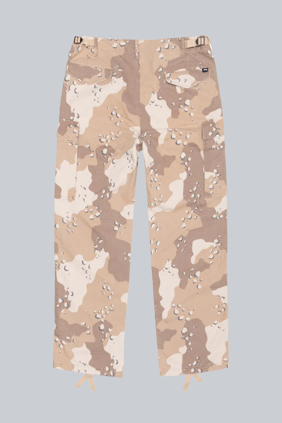 STUSSY SHORT MILITARY CARGO PANT RIPSTOP DESERT CAMO