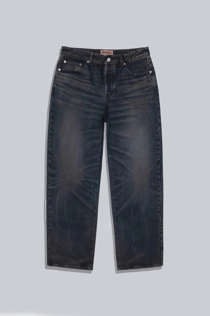 STUSSY BIG OL JEANS DENIM VINTAGE WASH BLUE