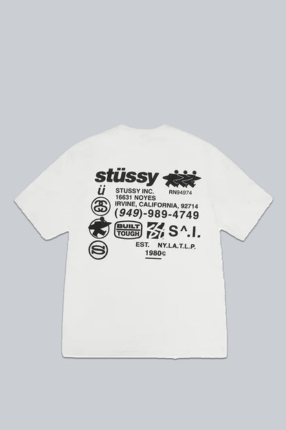 STUSSY DNA PIG DYED TEE NATURAL