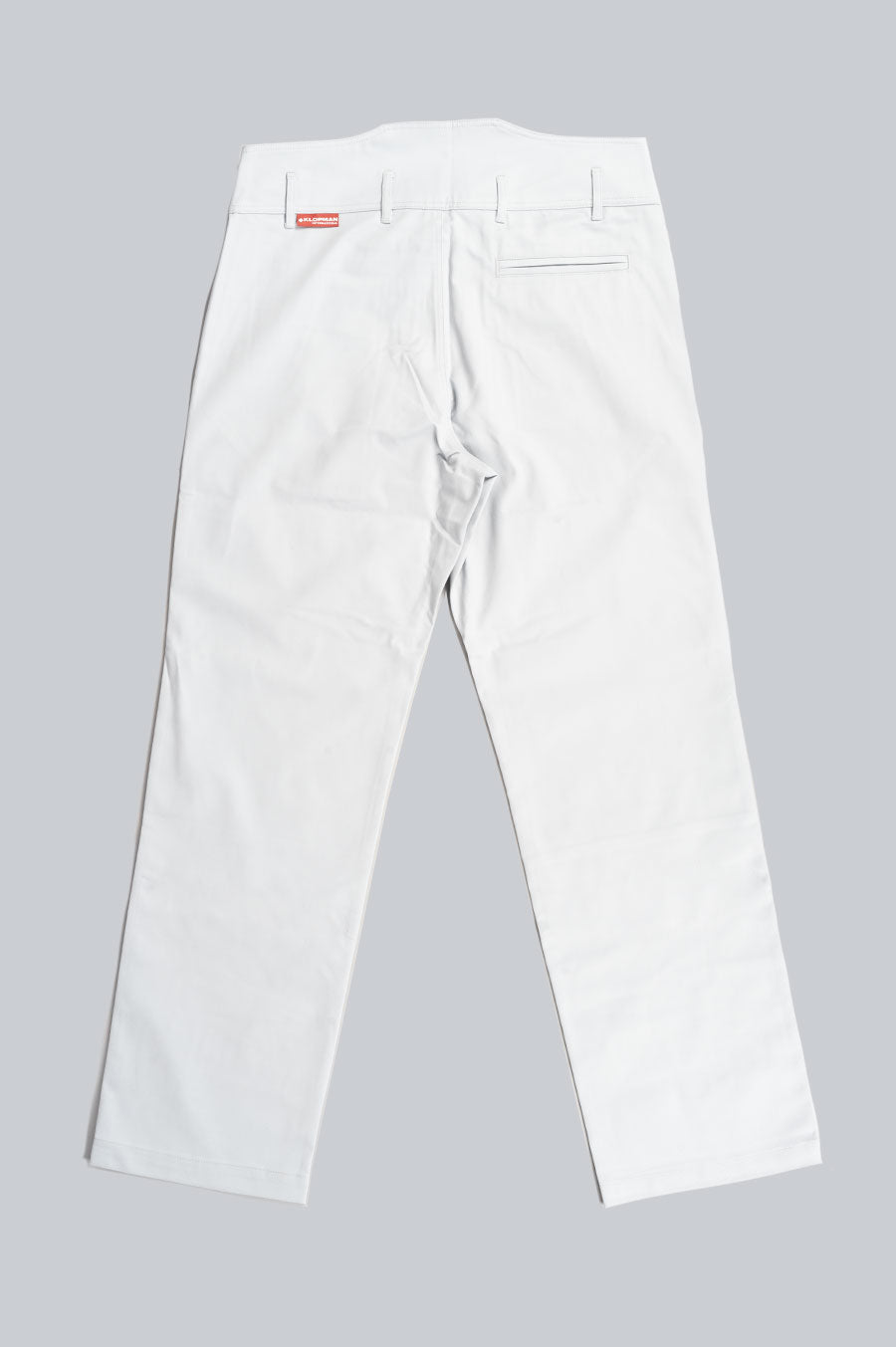 GR10K BLOCK KLOPMAN RAISED PANTS PALE GREY