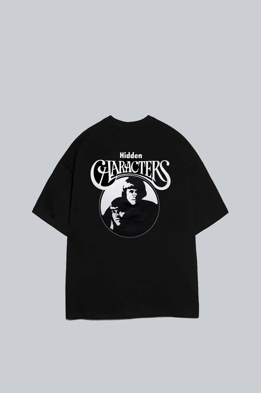 HIDDEN CHARACTERS CARPENTERS T-SHIRT BLACK