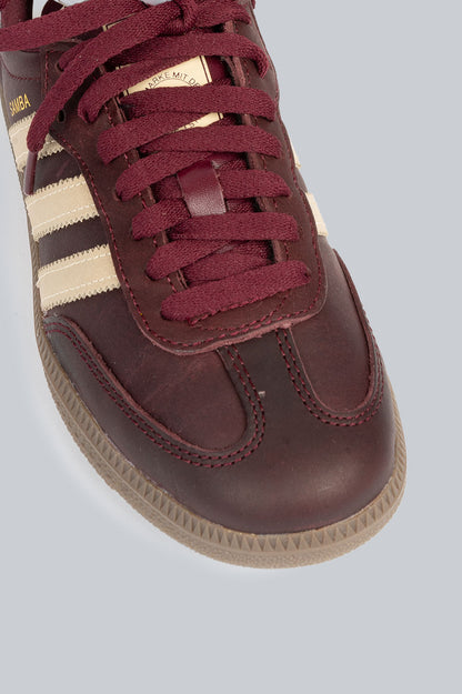 ADIDAS SAMBA OG WOMEN'S MAROON CRYSTAL SAND