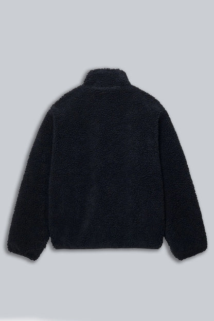 STUSSY SHERPA REVERSIBLE JACKET BLACK