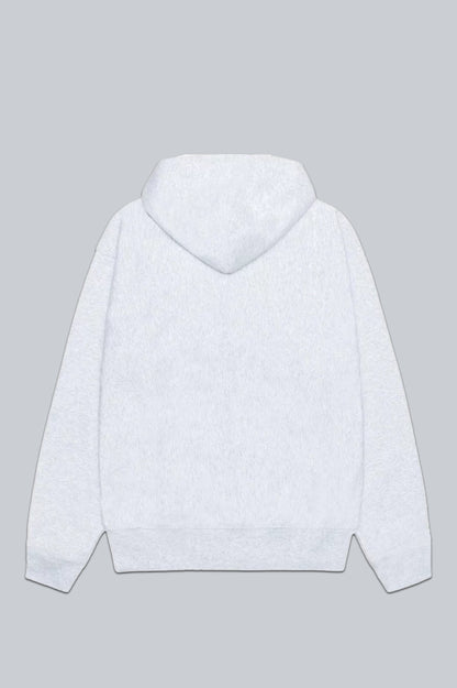 STUSSY SPORTSWEAR HOODIE ASH HEATHER