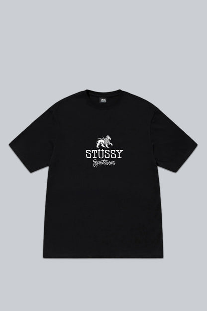 STUSSY SPORTSWEAR TEE BLACK