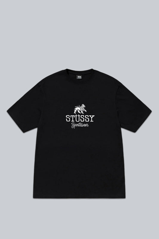 STUSSY SPORTSWEAR TEE BLACK