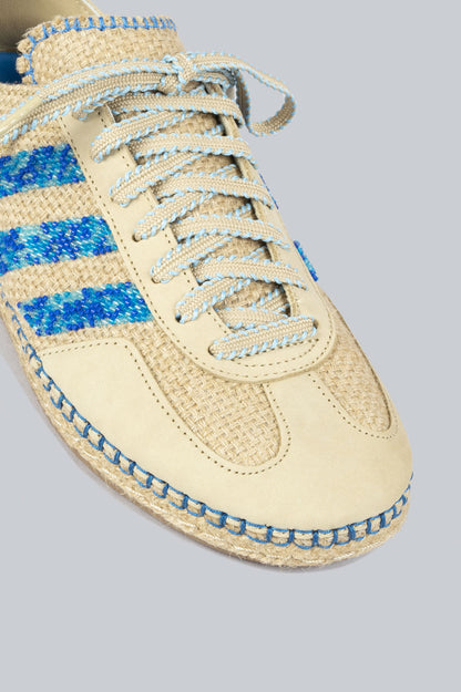 CLOT X ADIDAS GAZELLE LINEN KHAKI BLUEBIRD