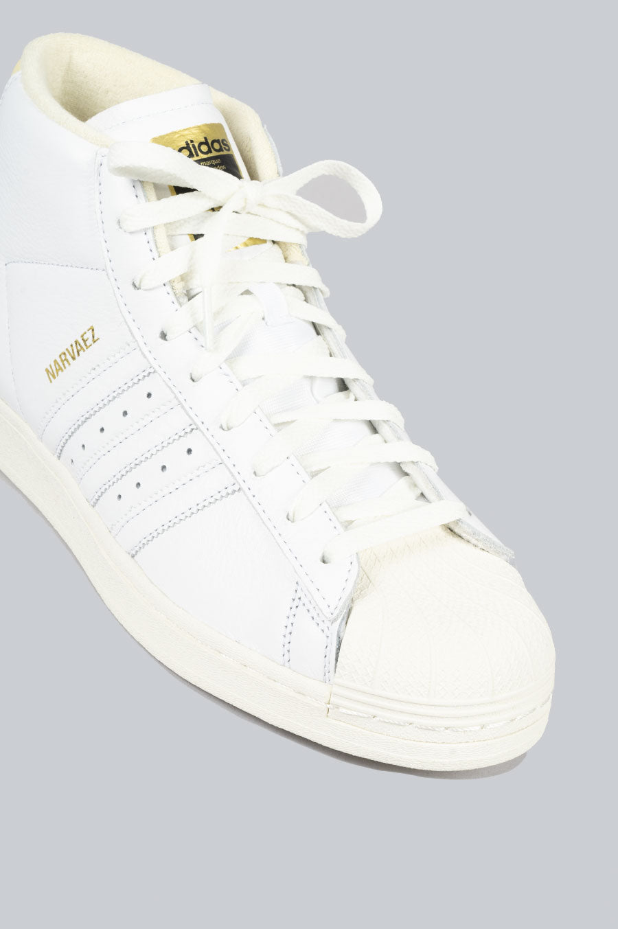 Adidas pro store model white