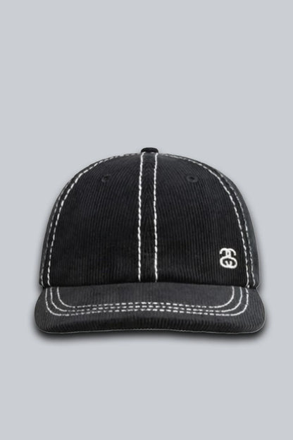 STUSSY LP SS-LINK STITCH STRAPBACK BLACK