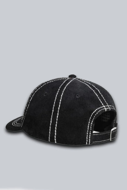 STUSSY LP SS-LINK STITCH STRAPBACK BLACK