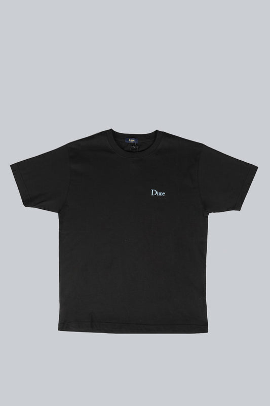 DIME CLASSIC SMALL LOGO T-SHIRT BLACK