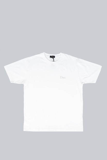 DIME CLASSIC SMALL LOGO T-SHIRT WHITE