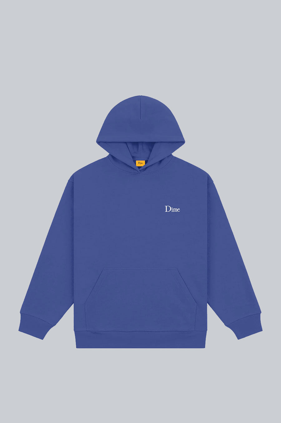 DIME CLASSIC SMALL LOGO HOODIE INDIGO