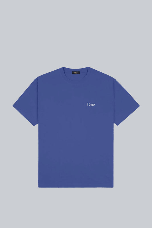 DIME CLASSIC SMALL LOGO T-SHIRT INDIGO