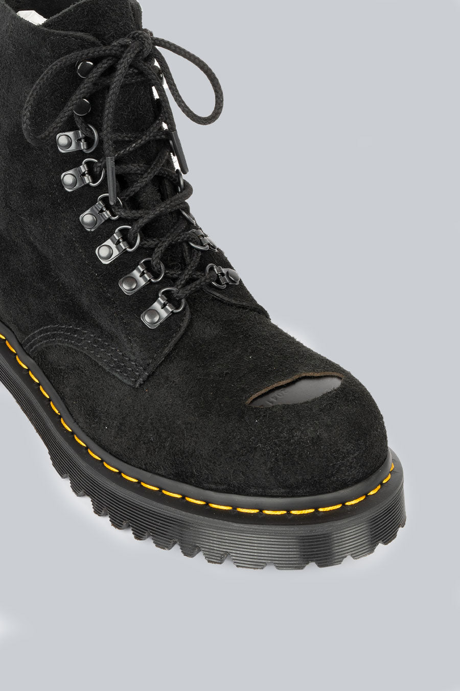 DR MARTENS 1460 PASCAL STEEL TOE BLACK