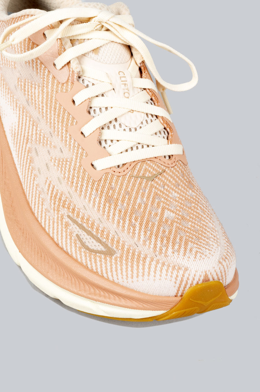 HOKA CLIFTON 9 W SANDSTONE CREAM