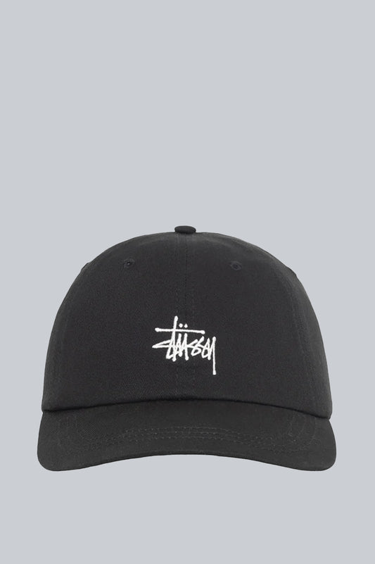 STUSSY LOW PRO BASIC CAP BLACK