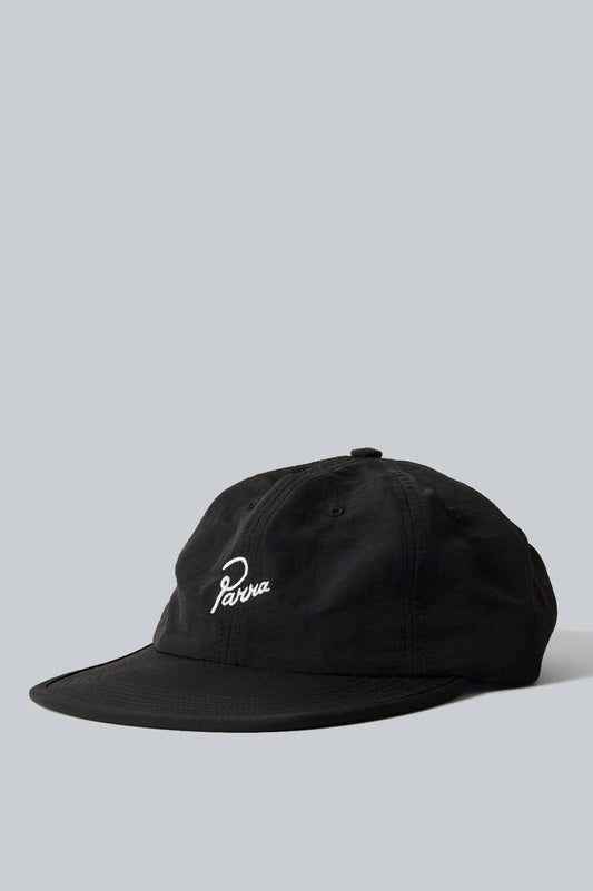 PARRA SIGNATURE 6 PANEL HAT BLACK