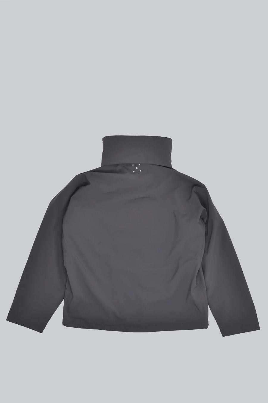 POP TRADING COMPANY SHELL JACKET CHARCOAL