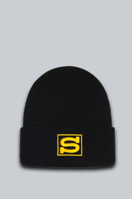 STUSSY CUFF BEANIE S SPORT BLACK