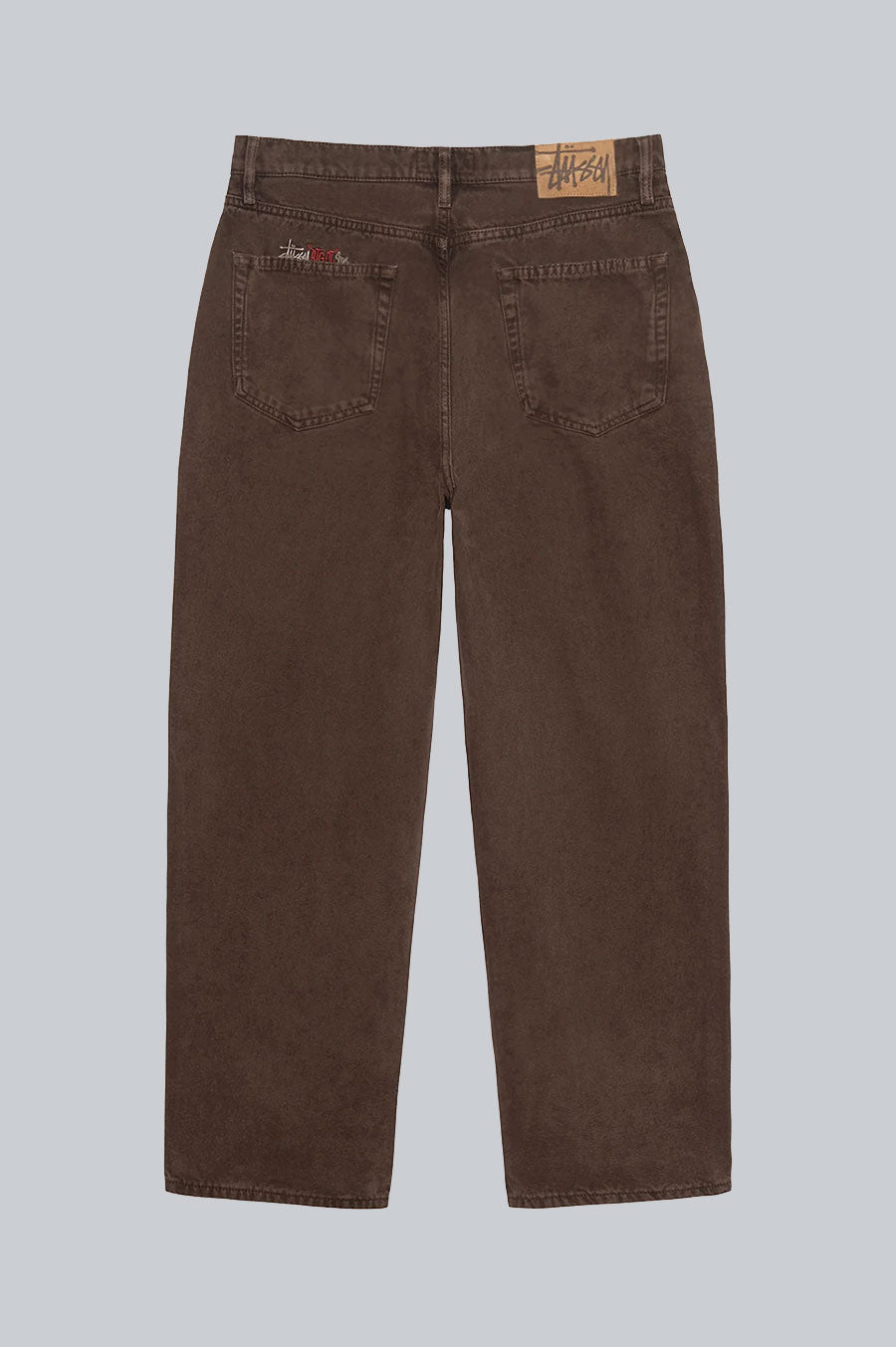 STUSSY BIG OL' JEAN WASHED CANVAS BROWN