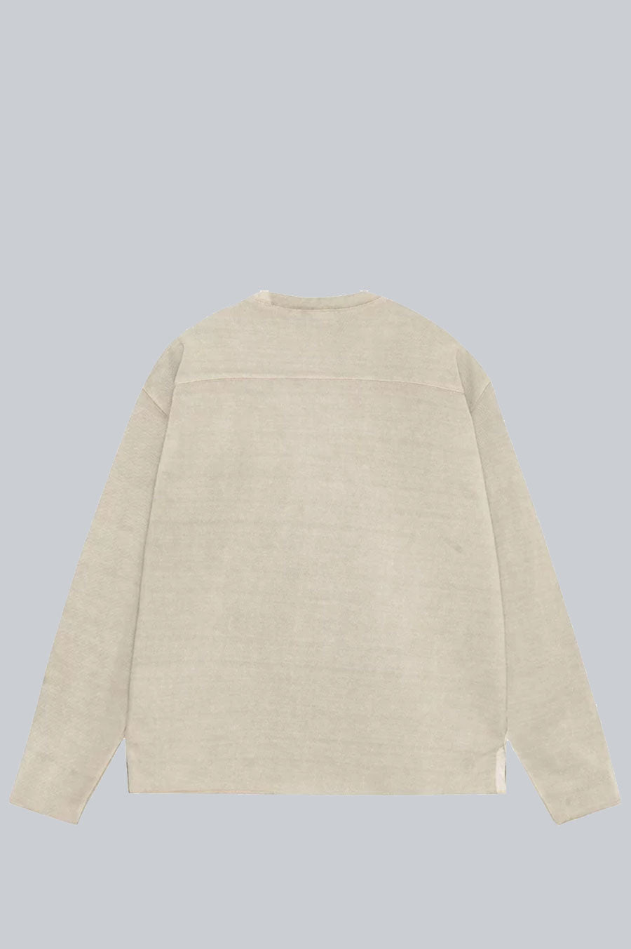 STUSSY FOOTBALL CREW PIGMENT DYED SAND