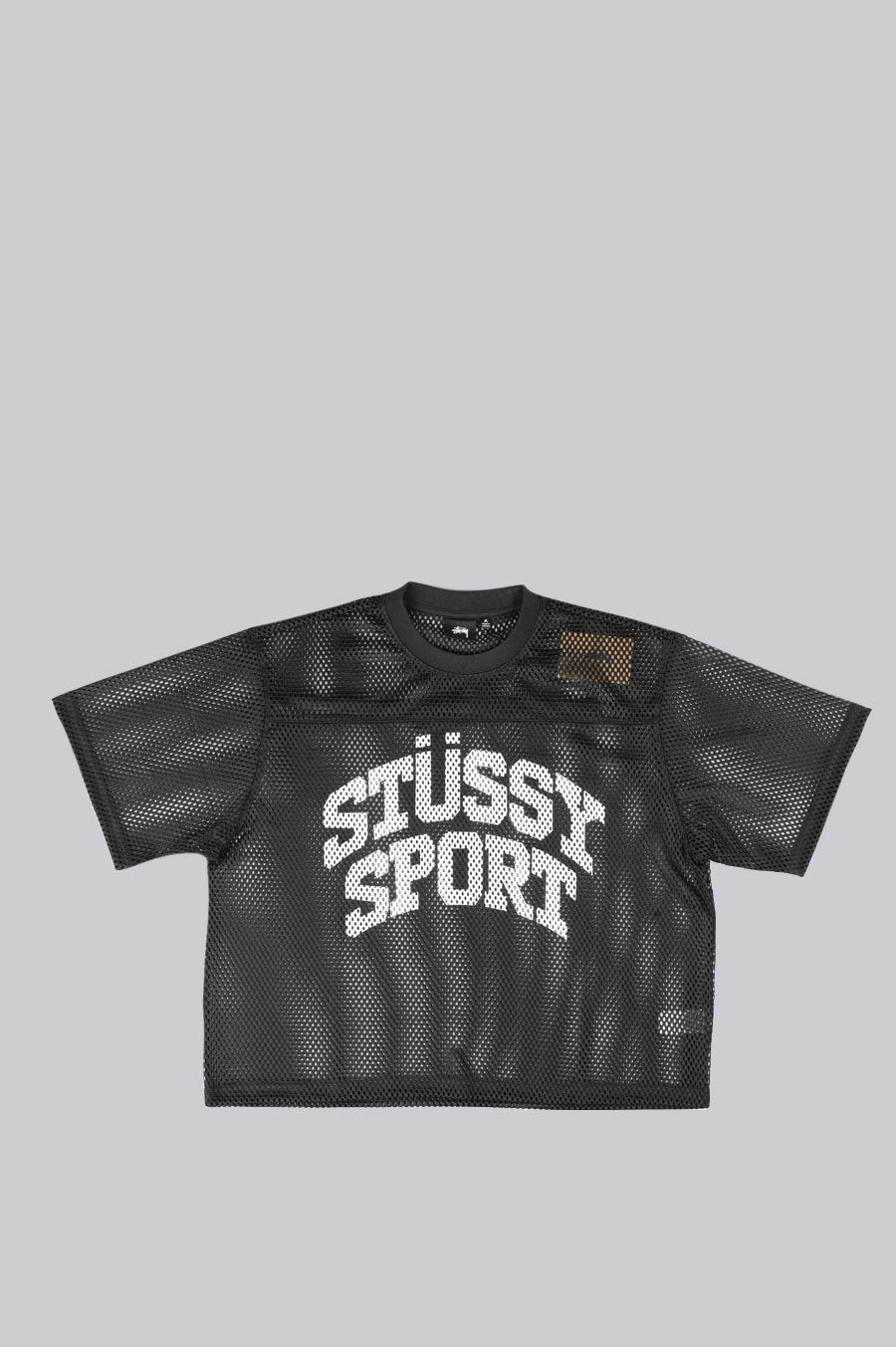 STUSSY SPORT JERSEY BLACK