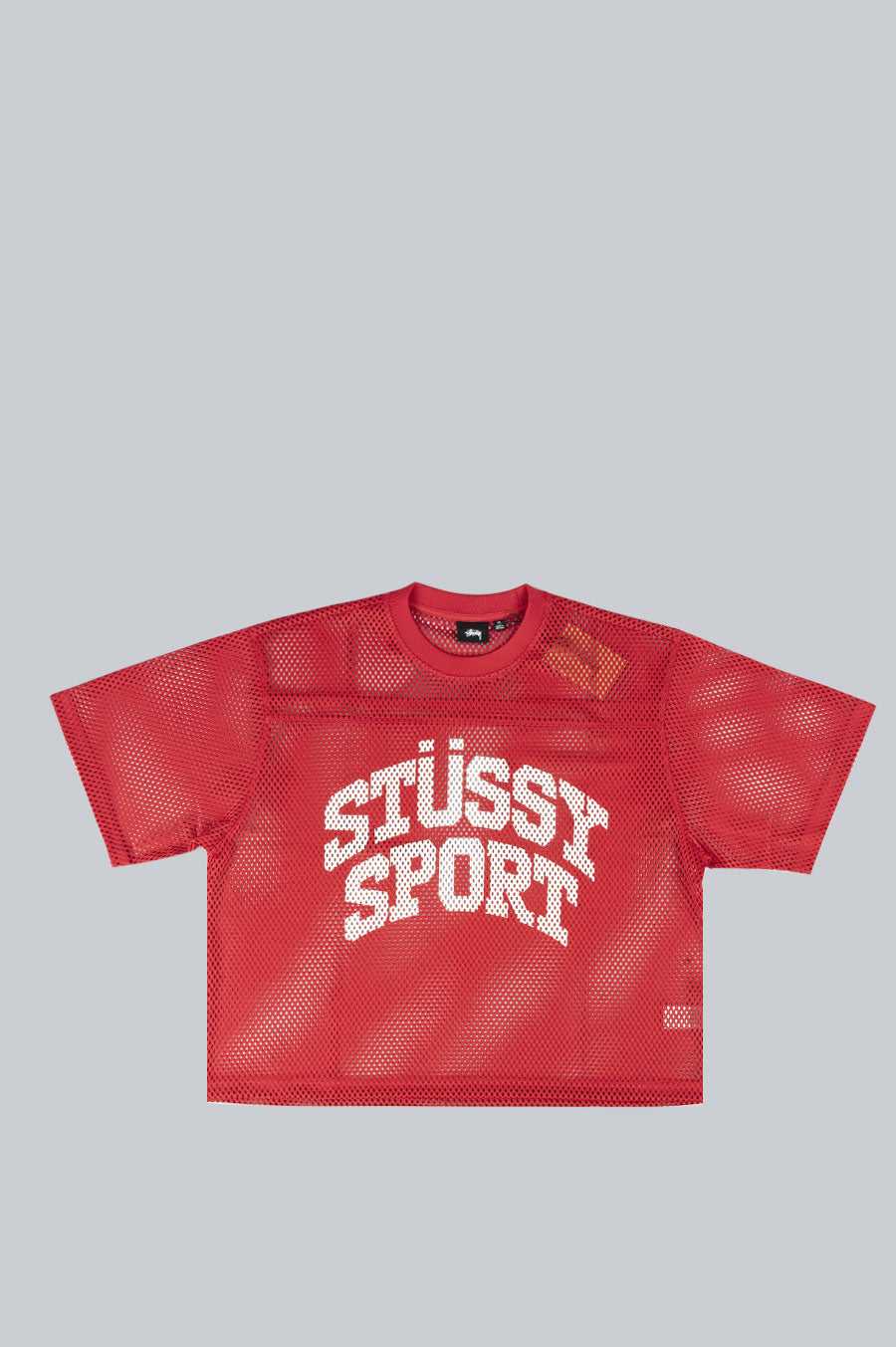 STUSSY SPORT JERSEY RED