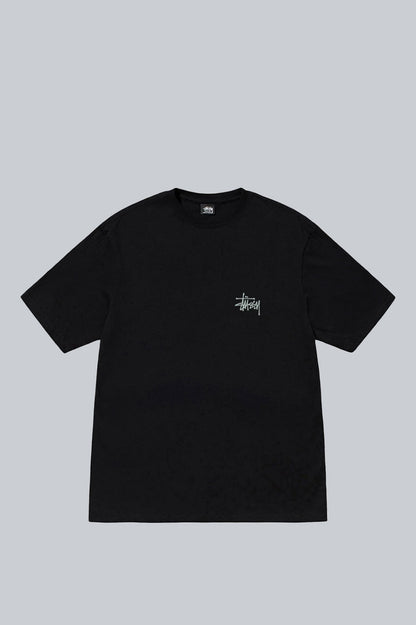 STUSSY BUILT IN USA PIG DYED TEE BLACK