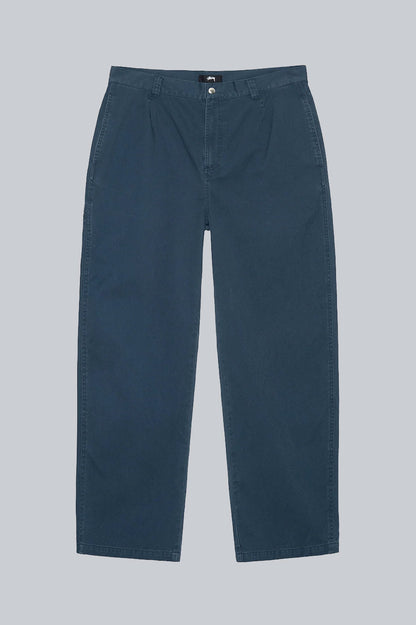 STUSSY WORKGEAR TWILL TROUSER NAVY