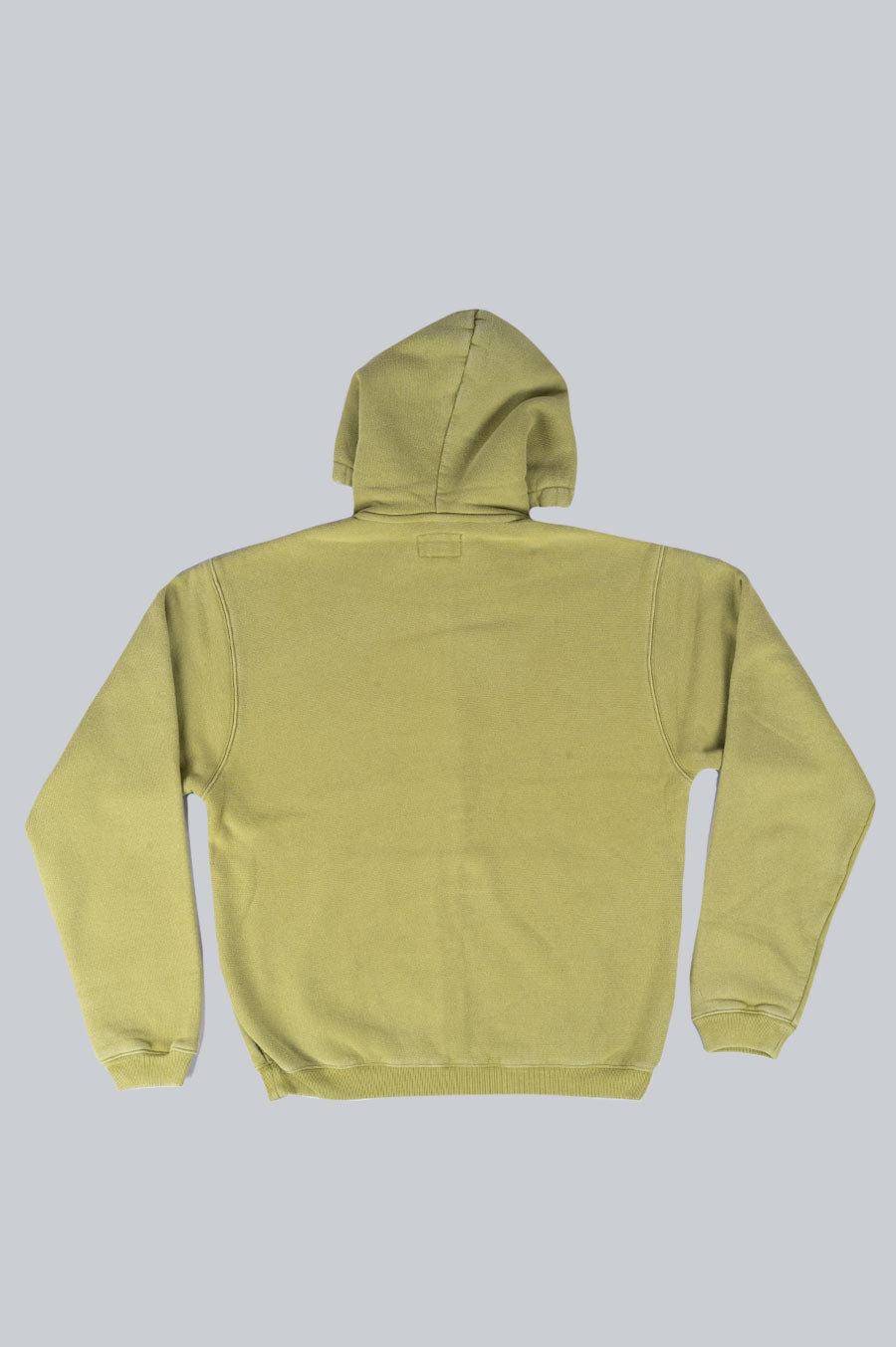 STUSSY OUTLINE ZIP HOODIE OLIVE