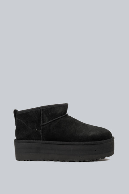 UGG CLASSIC ULTRA MINI PLATFORM WOMEN'S BLACK