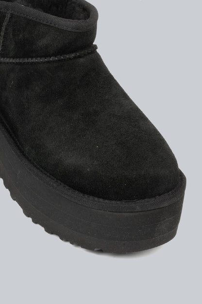 UGG CLASSIC ULTRA MINI PLATFORM WOMEN'S BLACK