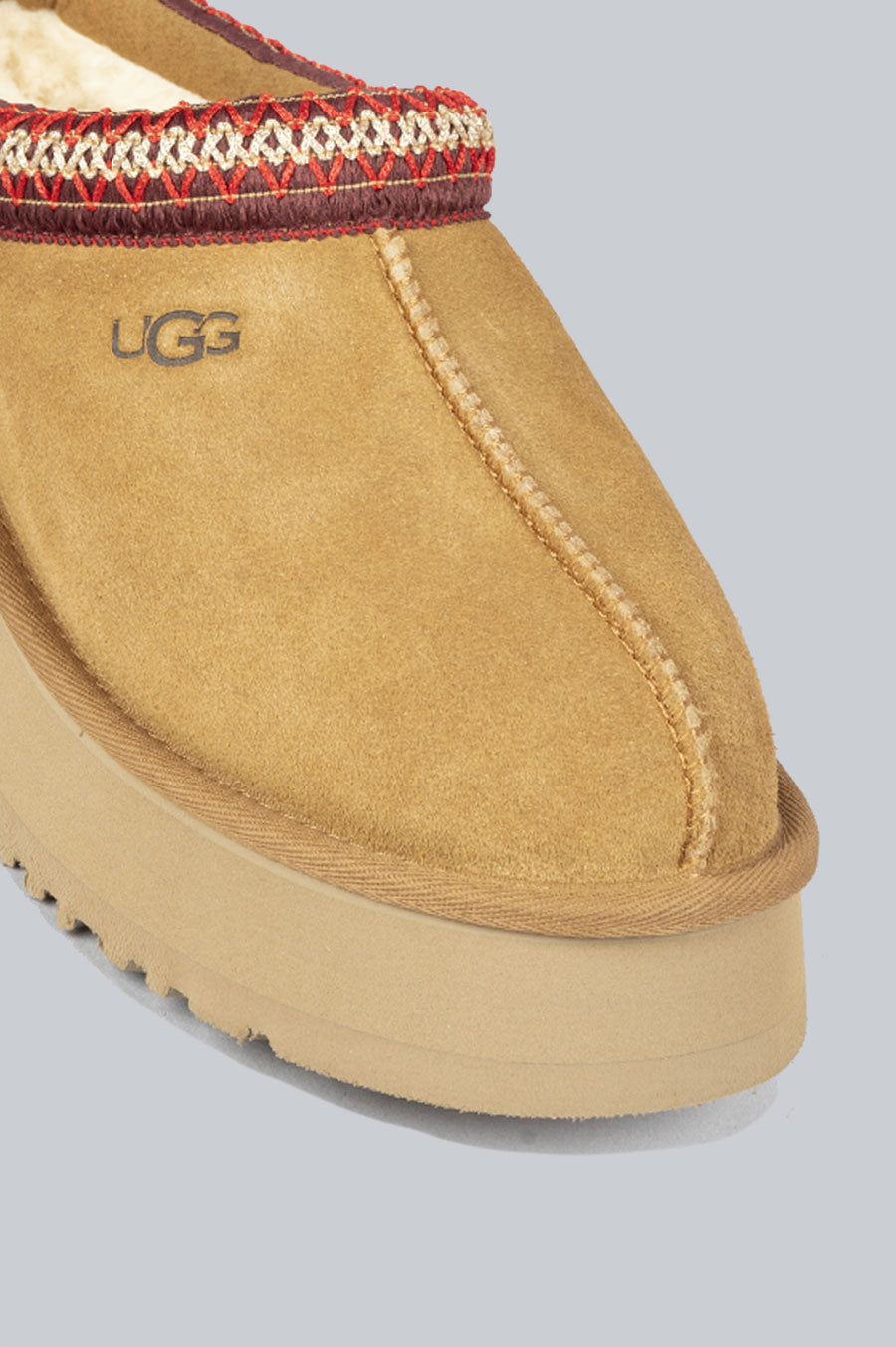 UGG Tazz Platform outlet Slippers Chestnut 1122553